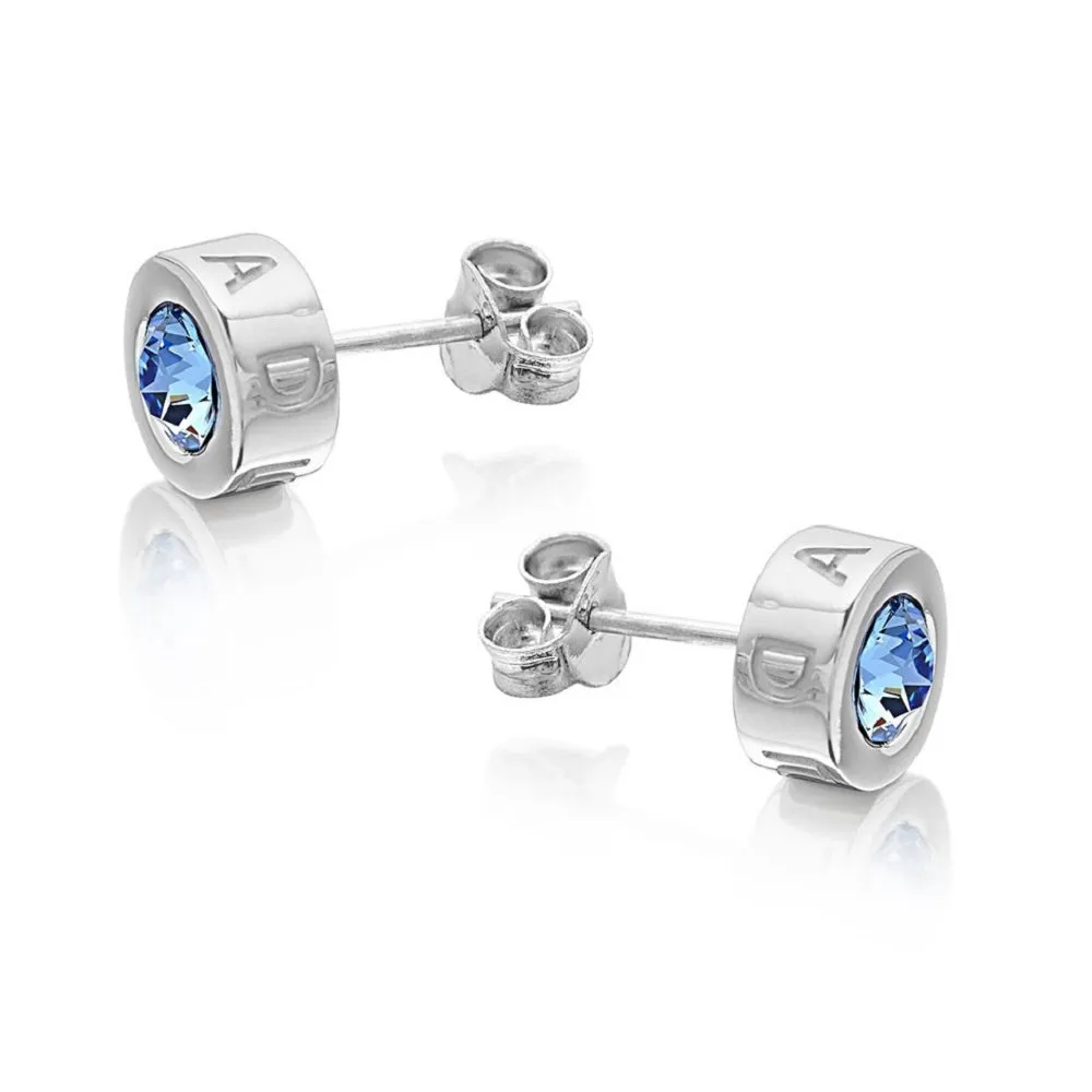 Radley Fountain Road Silver Ladies Stud Earrings RYJ1031