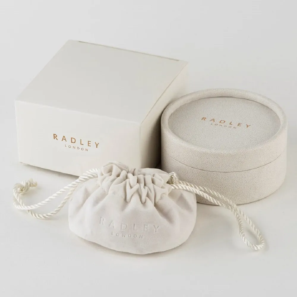 Radley Fountain Road Silver Ladies Stud Earrings RYJ1031