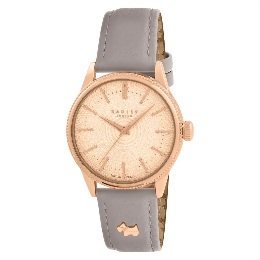 Radley Grey Leather Strap Ladies Watch RY21654