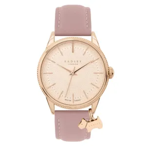 Radley Lewis Lane Pink Leather Strap Watch RY21602