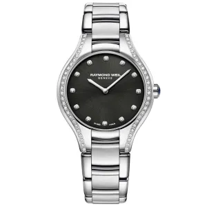 Raymond Weil Noemia Steel 52 Diamond Ladies Watch 5132-STS-20081