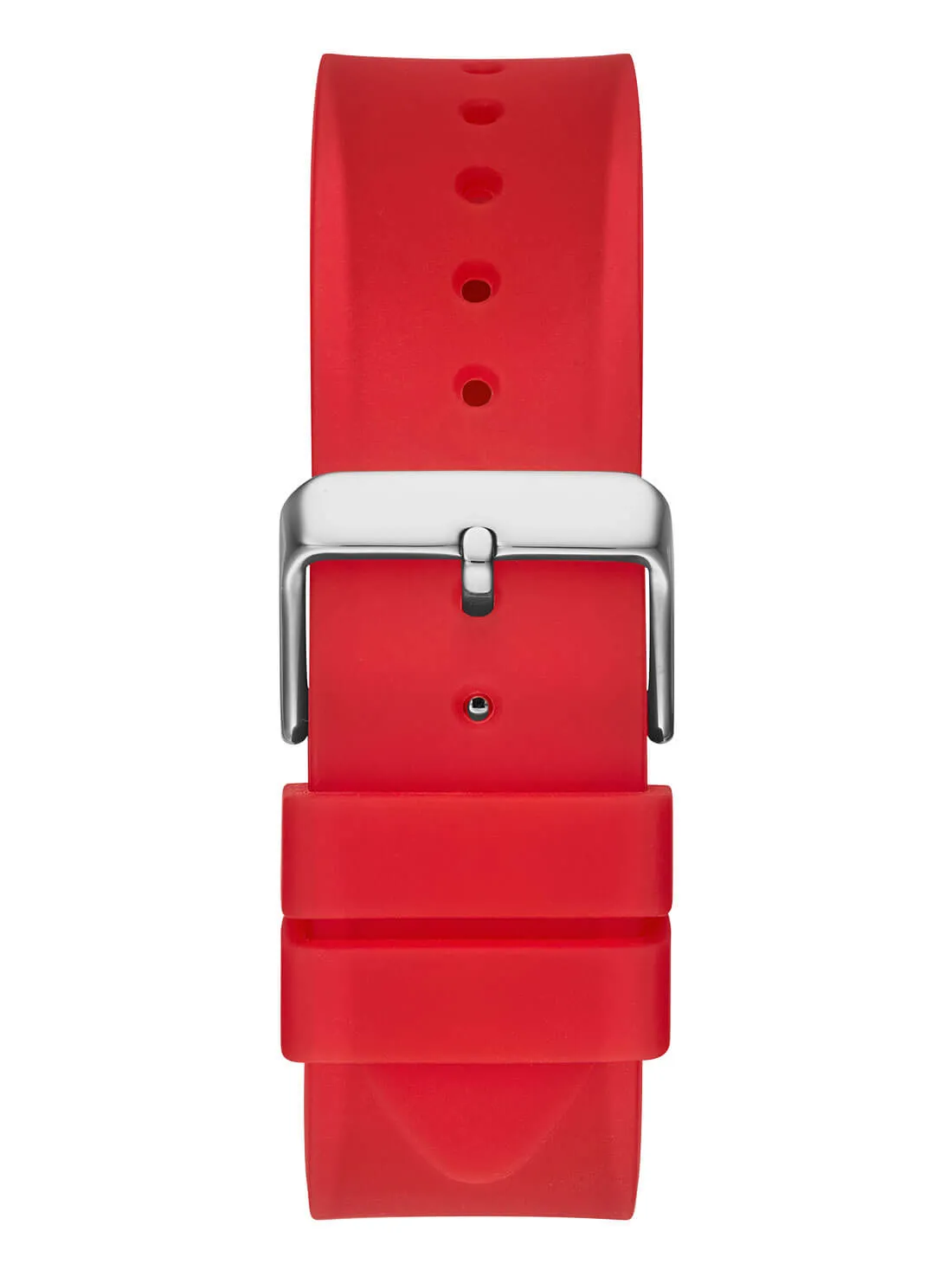 Red Phoenix Transparent Silicone Watch Guess