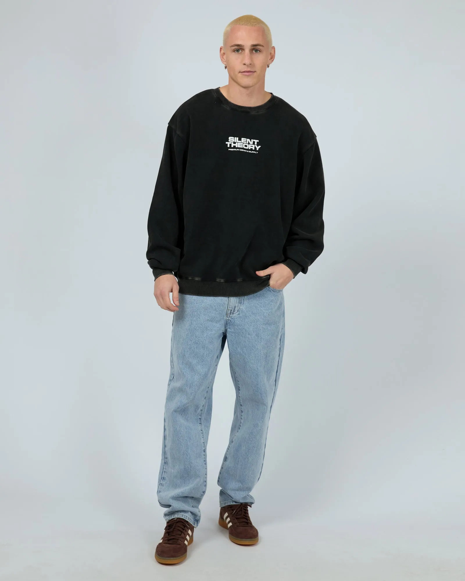 Revival Crew Washed Black