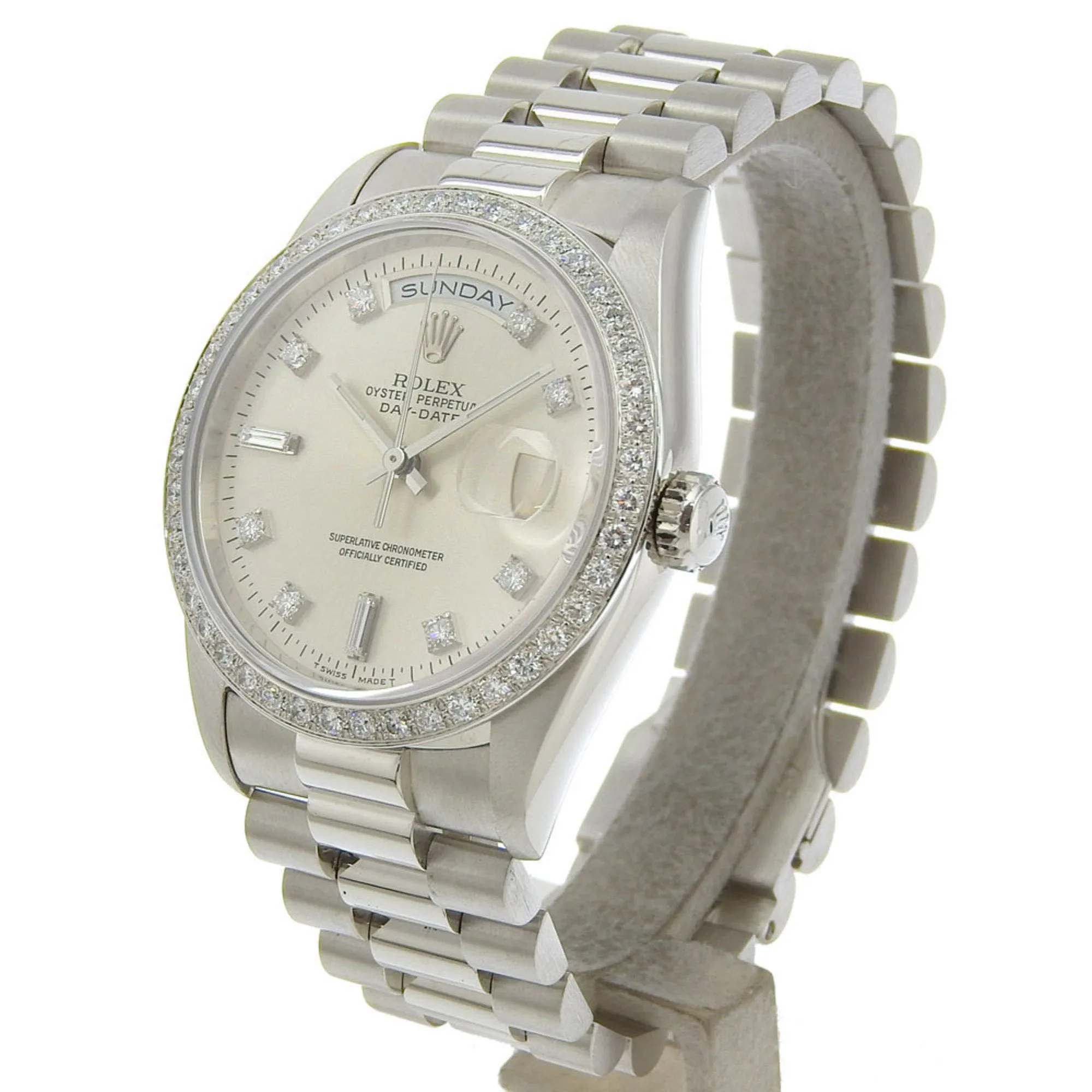 Rolex Platinum Wristwatch (Pre-Owned)