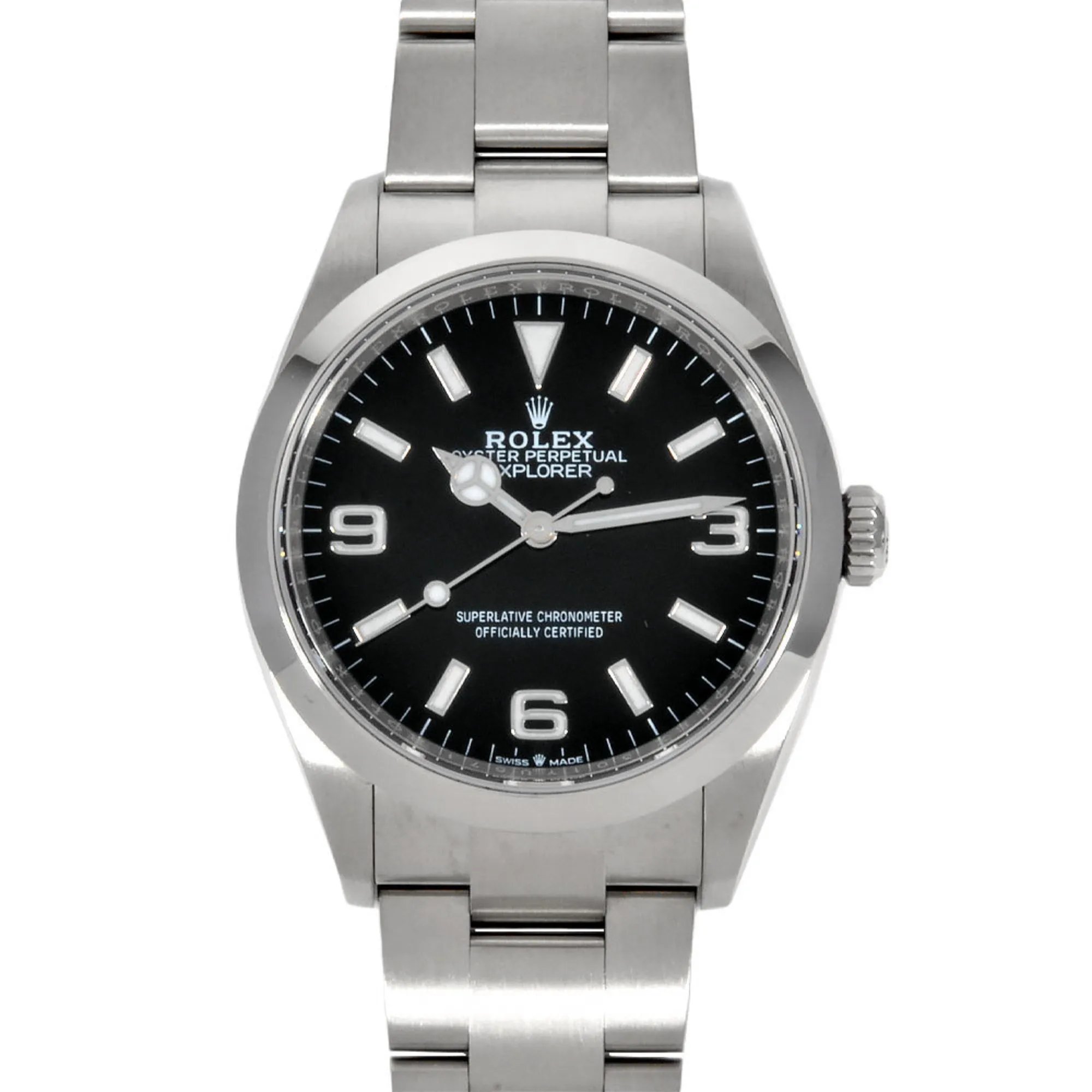 Rolex Stainless Steel Wristwatch (Pre-Owned)