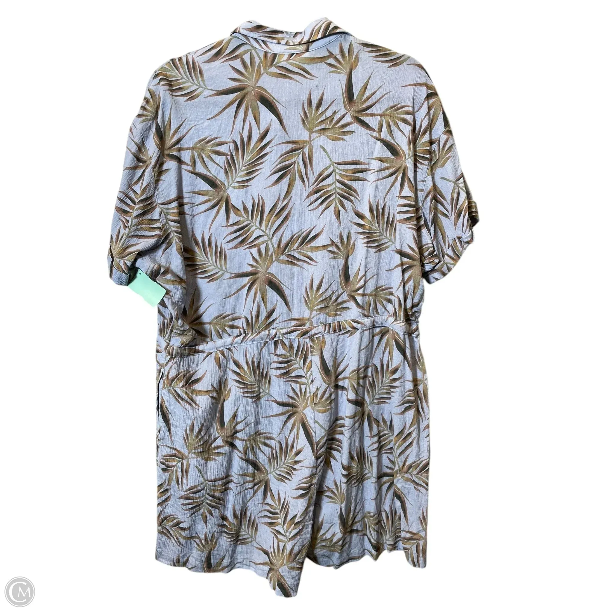 Romper By Cmc In Tropical Print, Size: Xl