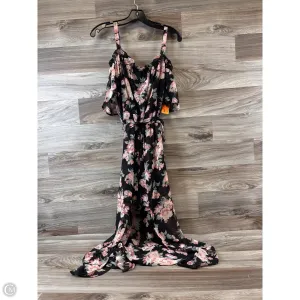 Romper By Lila Rose In Floral Print, Size: Xl