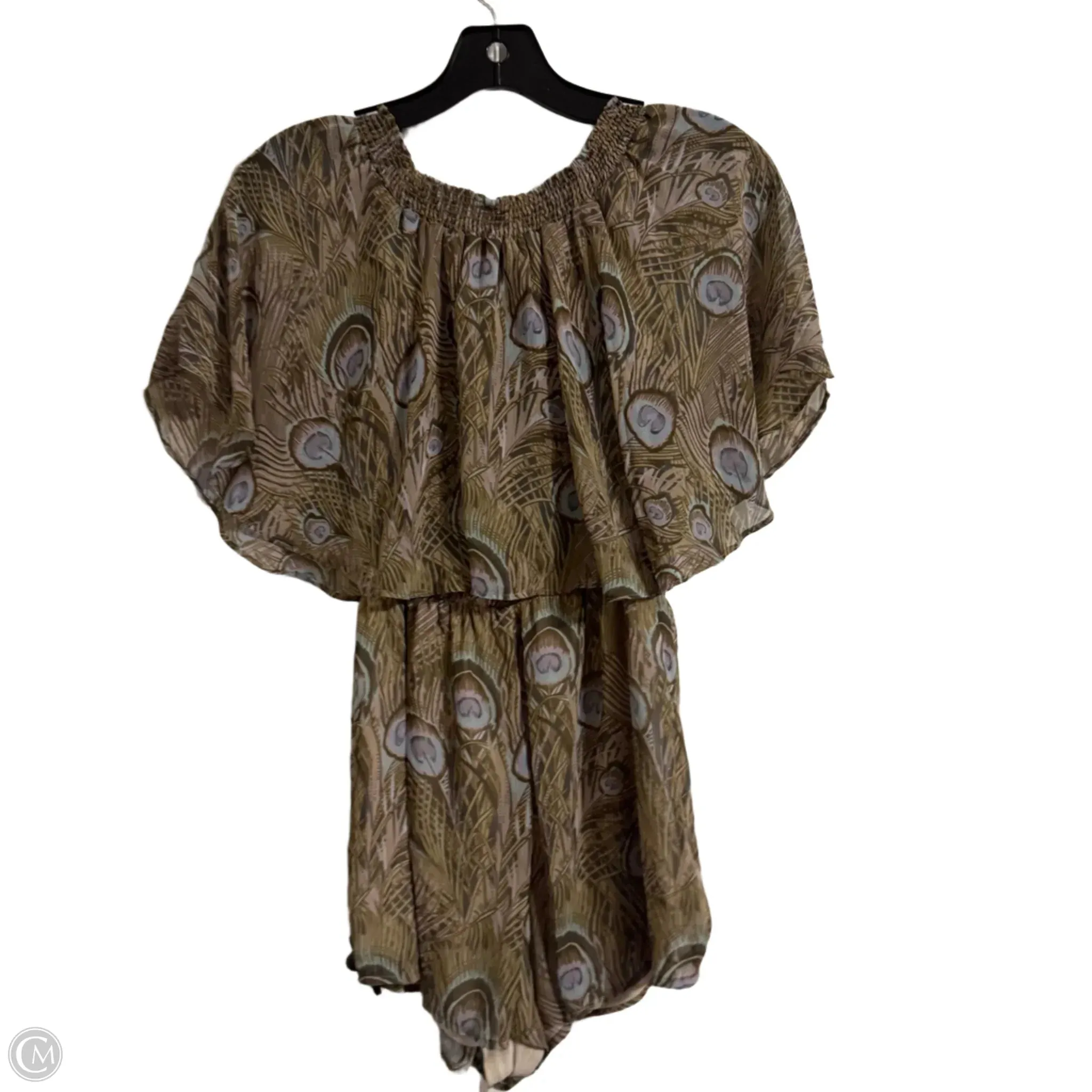 Romper By Mumu In Animal Print, Size: S