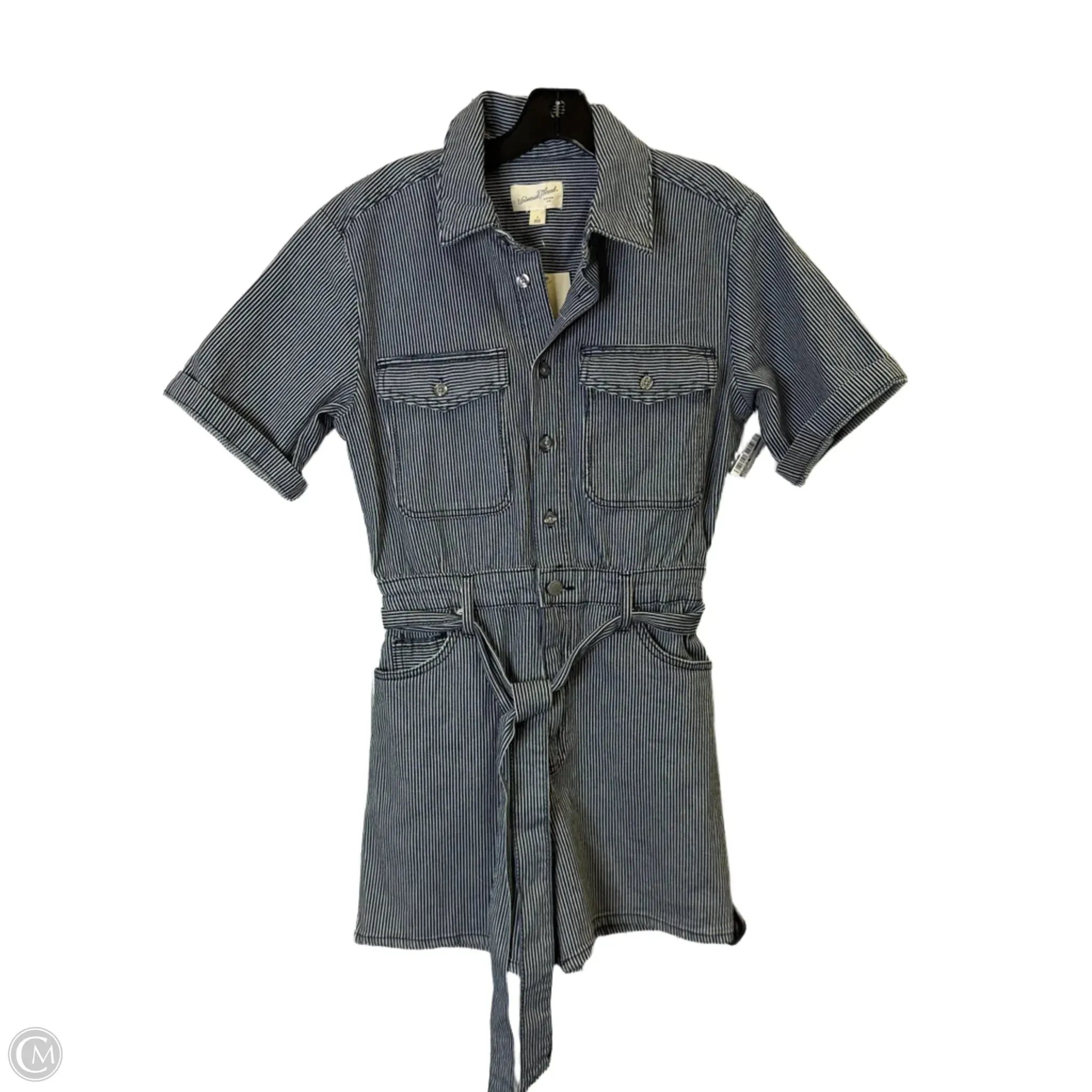 Romper By Universal Thread In Blue, Size: 4