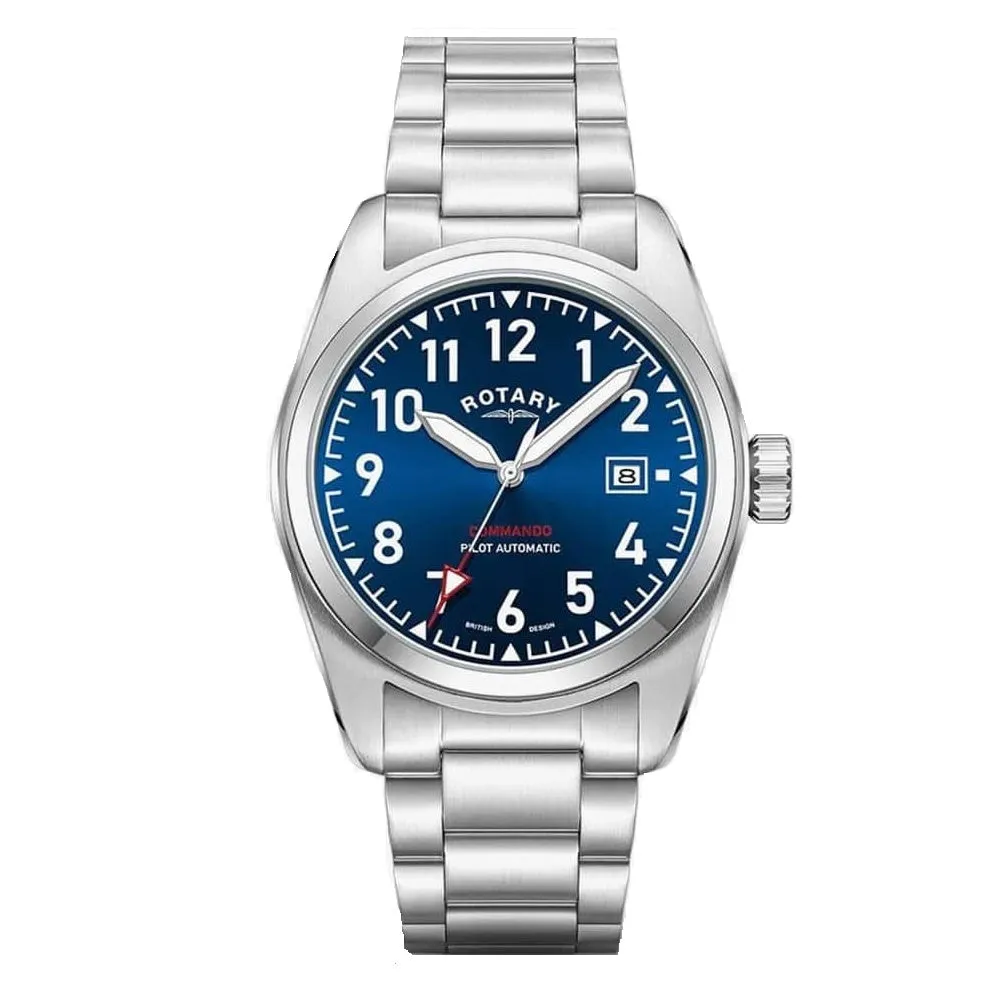 Rotary Commando Pilot Automatic Mens Watch GB05470/52