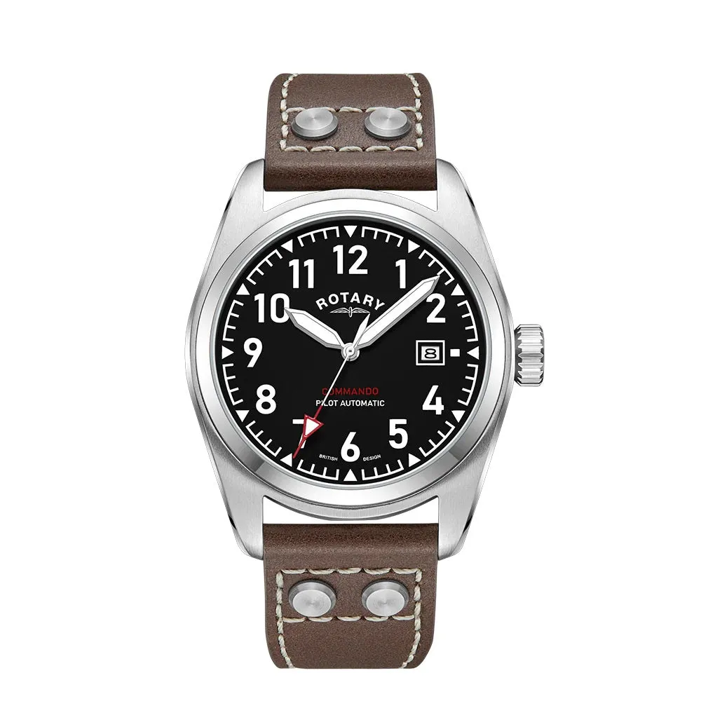 Rotary Commando Pilot Automatic Mens Watch GS05470/19
