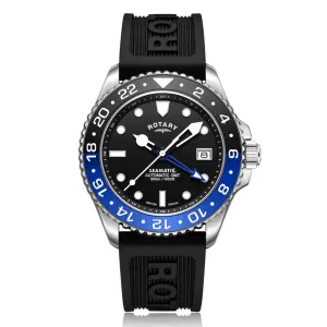 Rotary Seamatic Automatic GMT Mens Watch GS04378/96