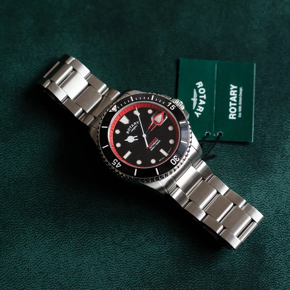 Rotary Seamatic Henley Automatic Mens Divers Watch GB05430/81