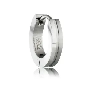 Save Brave Stainless Steel Single Mens Earring SBE-INDIA-1
