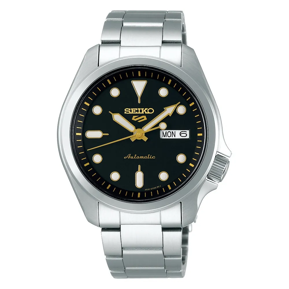 Seiko 5 Automatic Black Dial Mens Watch SRPE57K1