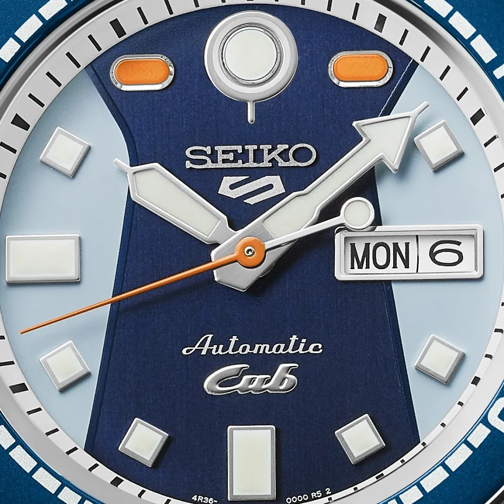 Seiko 5 Sports X Honda Super Cub Limited Edition Nylon Strap Watch SRPK37K1