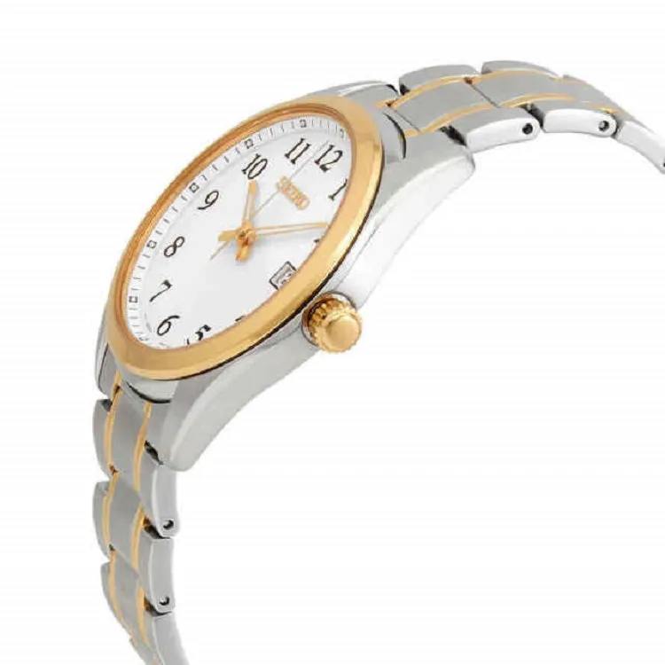 Seiko Classic Two Tone Mens Watch SUR460P1