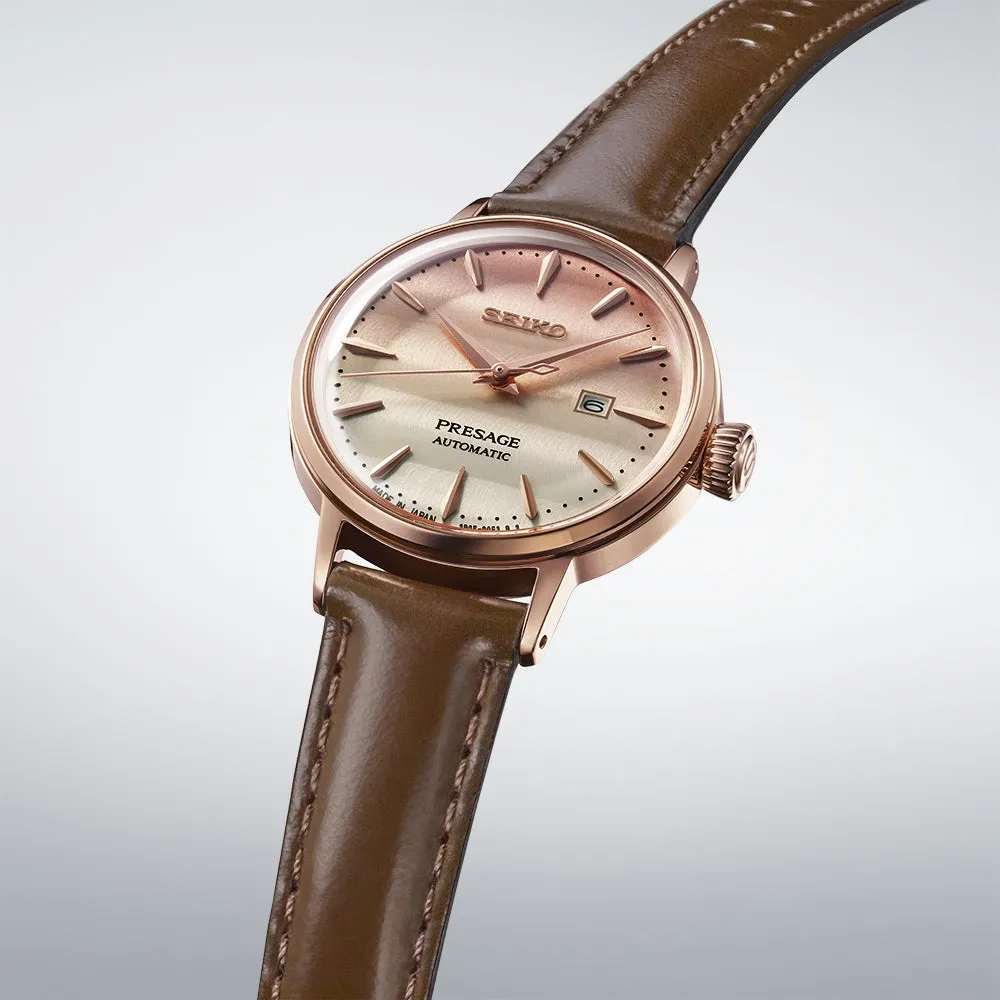 Seiko Presage Pinky Twilight Cocktail Time Limited Edition Ladies Watch SRE014J1