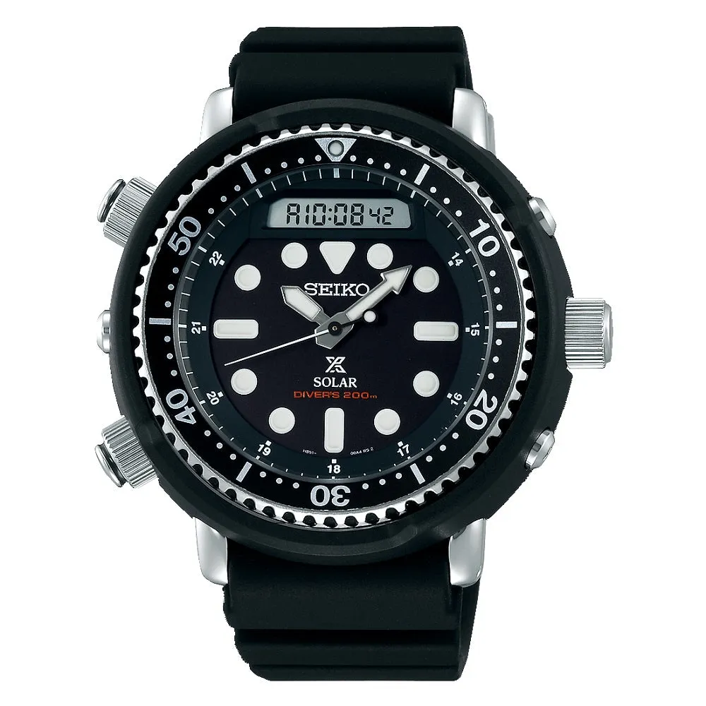 Seiko Prospex Arnie Solar Hybrid Mens Divers Watch SNJ025P1