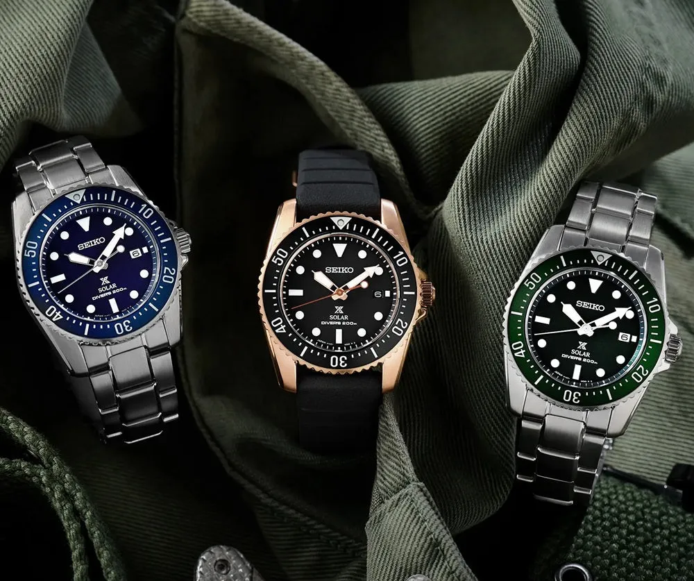 Seiko Prospex Compact Solar Divers Watch SNE585P1