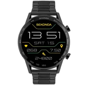 Sekonda Active Plus Smart Watch Black Case Black Bracelet 30226