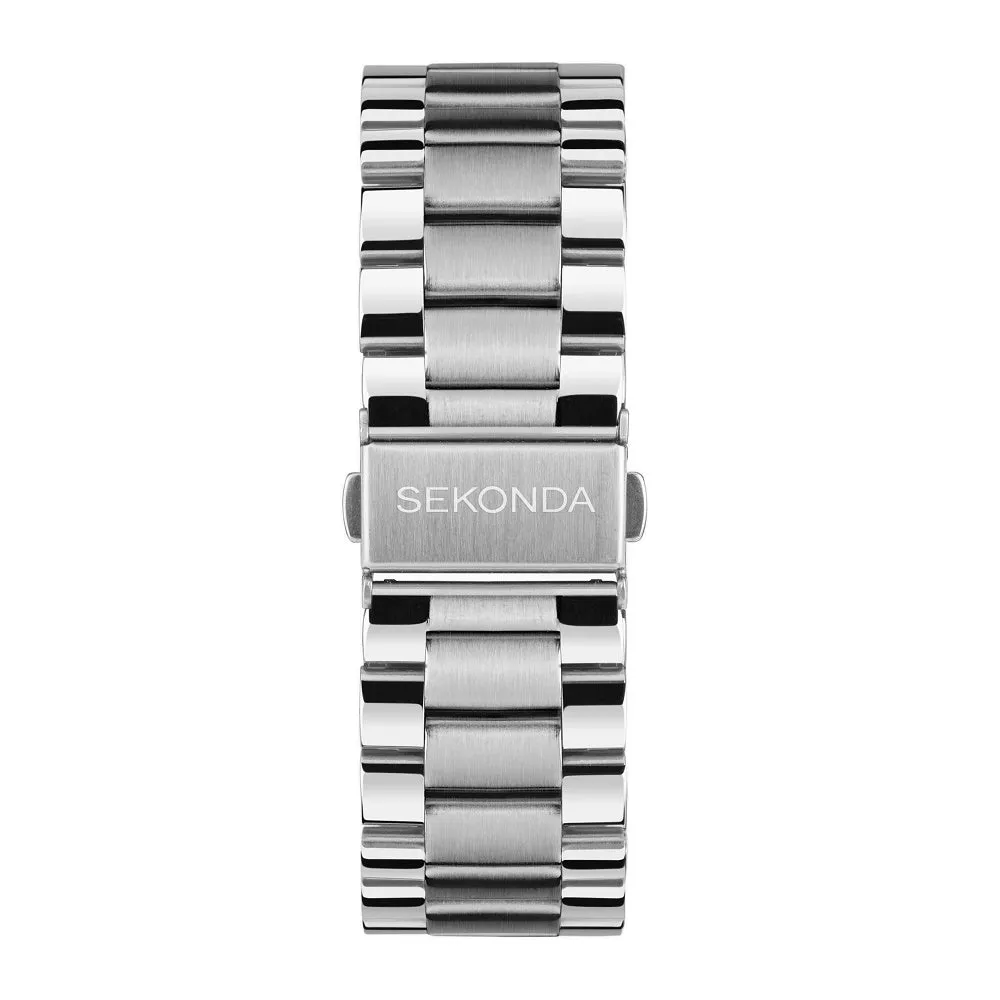Sekonda Active Plus Smart Watch Silver Case Steel Bracelet 30177
