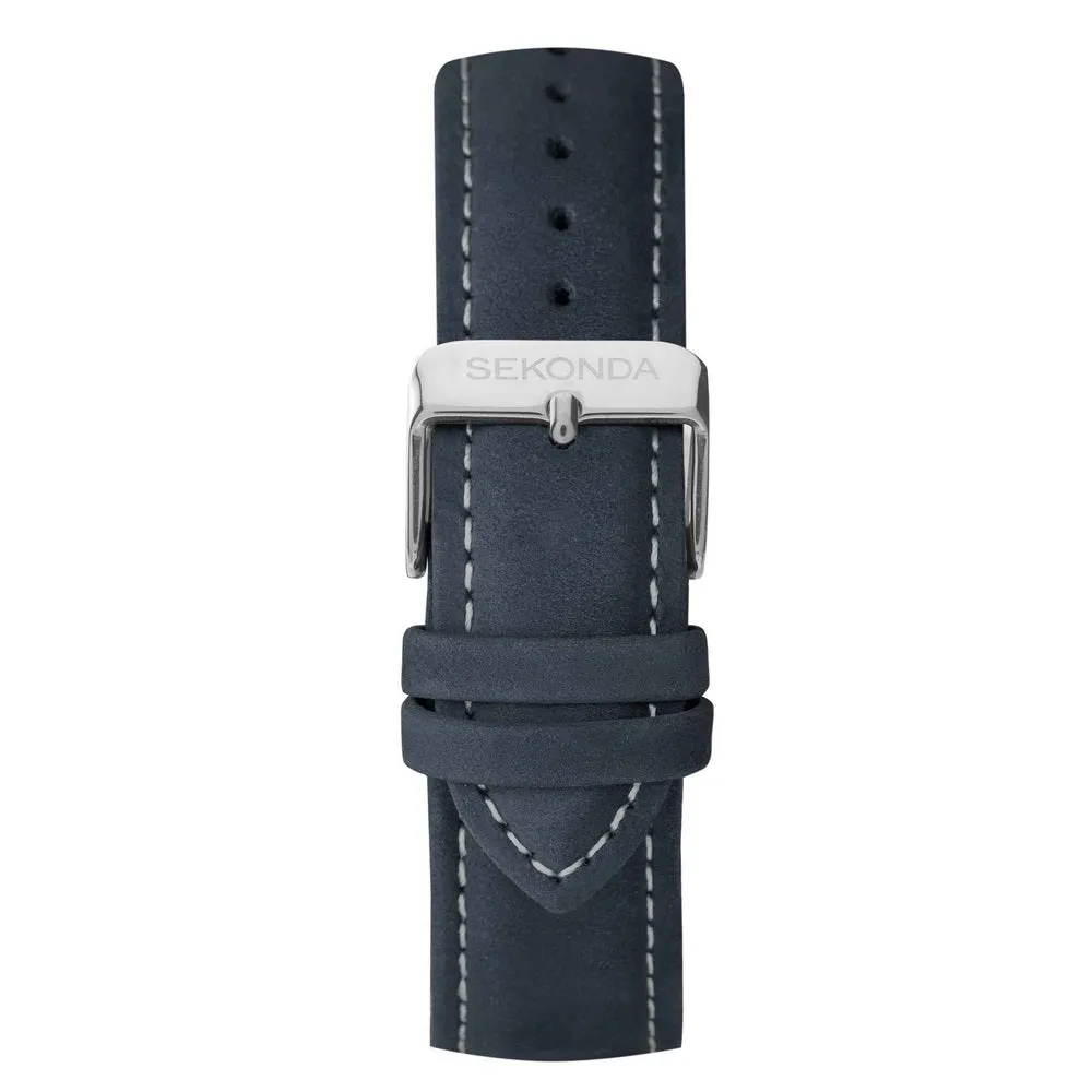 Sekonda Airborne Chronograph Blue Dial Mens Watch 30027