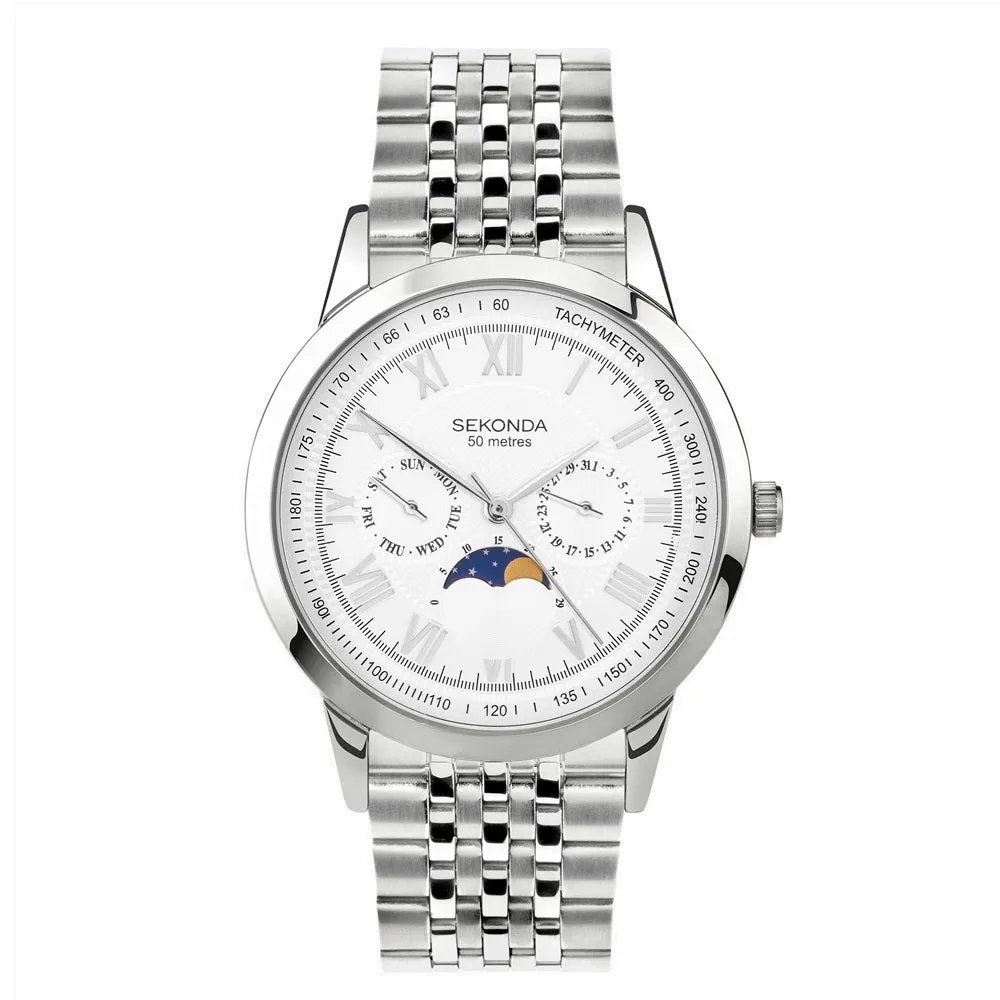 Sekonda Armstrong Moon Phase Mens Watch 30229