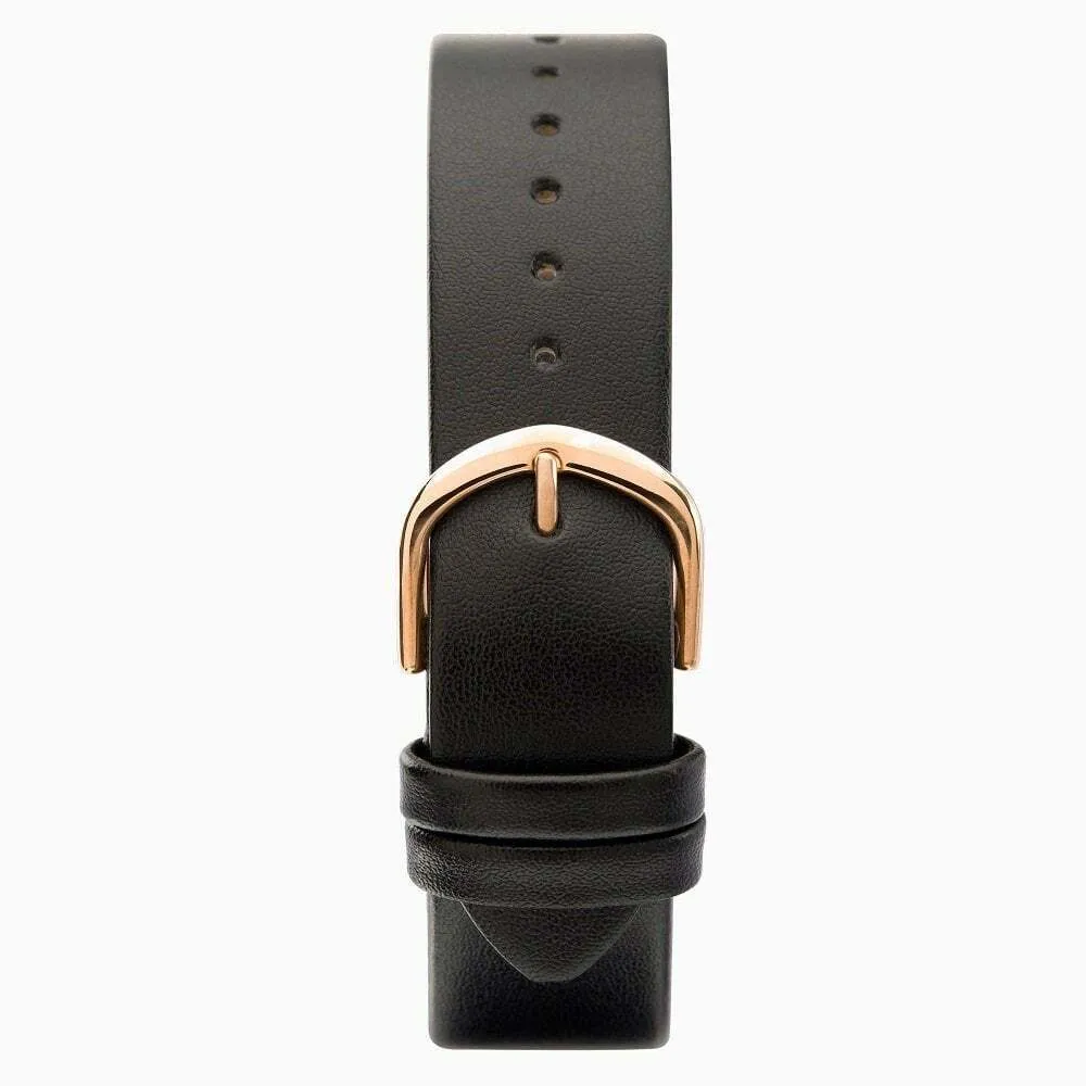 Sekonda Black Strap Mens Watch 1837
