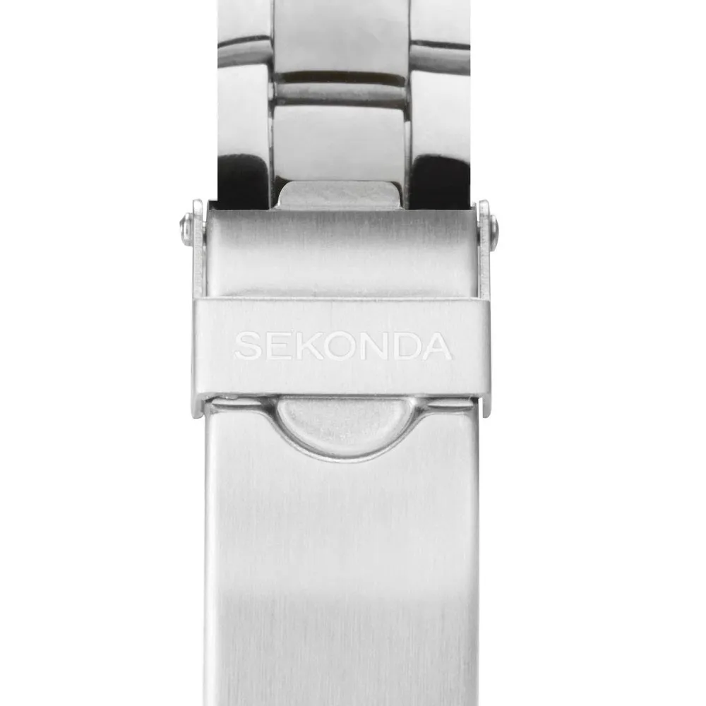 Sekonda Catherine Black Dial Crystal Set Ladies Watch 40520
