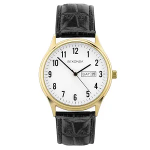 Sekonda Classic Easy Reader Leather Strap Watch 30123