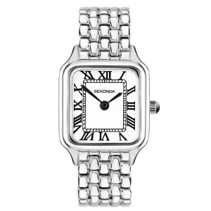 Sekonda Classic Monica Maxi Silver Colour Ladies Watch 40656