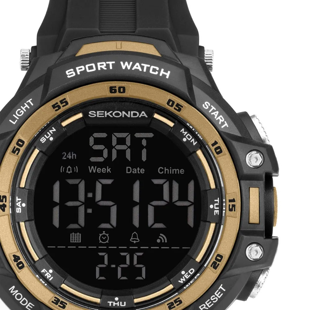 Sekonda Crossfell Digital Sports Watch Black 30162