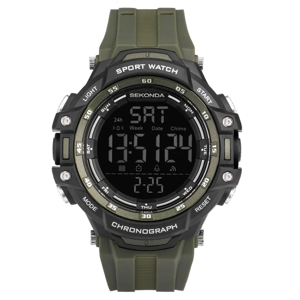Sekonda Crossfell Digital Sports Watch Green 30165