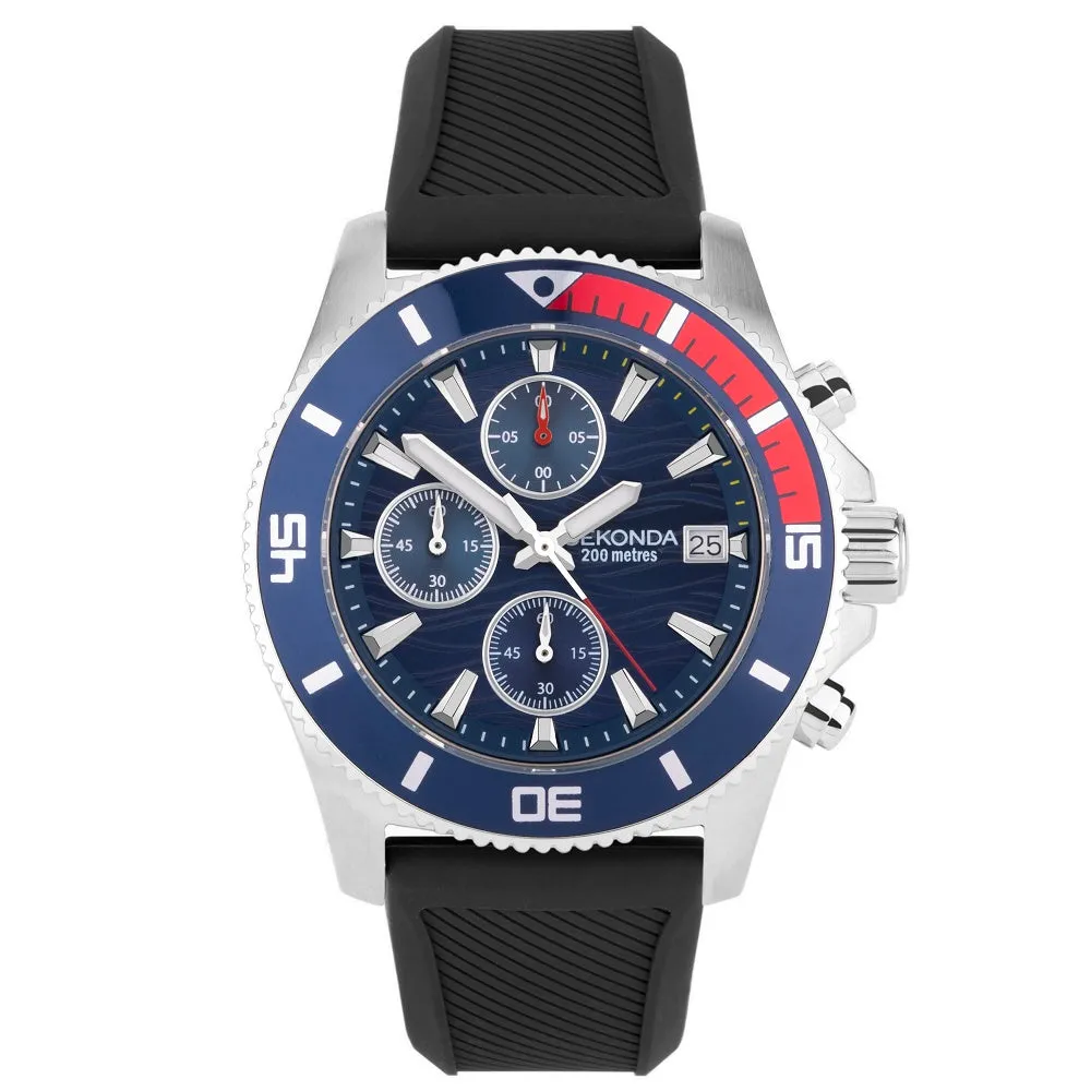 Sekonda Dive Pacific Wave Chronograph Mens Watch 30114