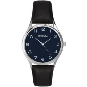 Sekonda Easy Reader Black Strap Mens Watch 1852
