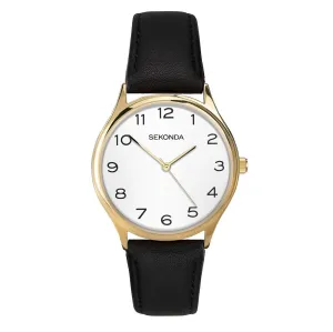 Sekonda Easy Reader Black Strap Mens Watch 1854