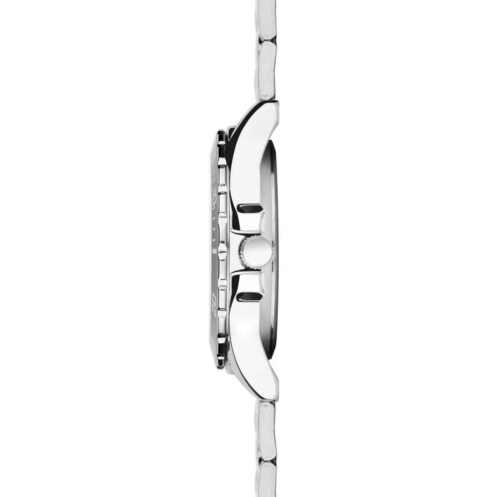 Sekonda Hudson Dive Mens Watch Stainless Steel Green Dial 30096