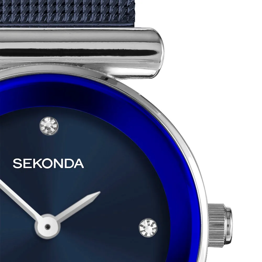 Sekonda Ladies Blue Bracelet Watch 40583