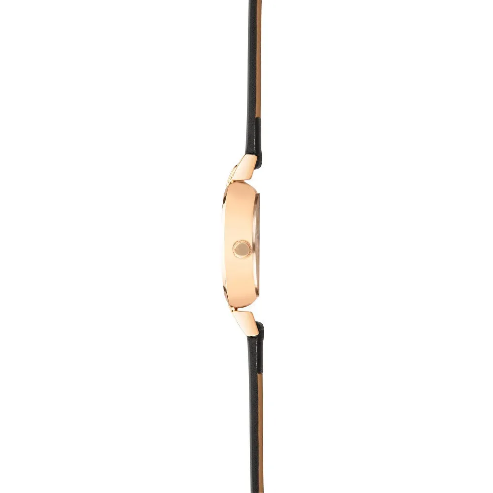 Sekonda Ladies Watch Black Leather Strap 40297
