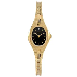 Sekonda Ladies Watch Gold Plated Bark Finish 4907