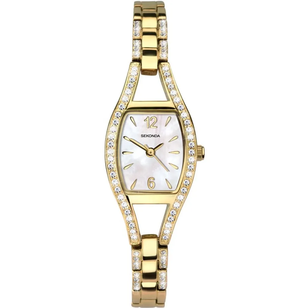 Sekonda Ladies Yellow Gold Plated Watch 2392