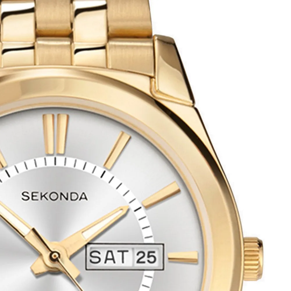 Sekonda Mens Day Date Watch 3450