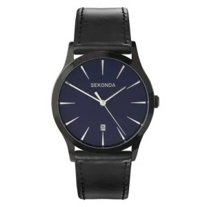 Sekonda Mens Leather Strap Watch 3536