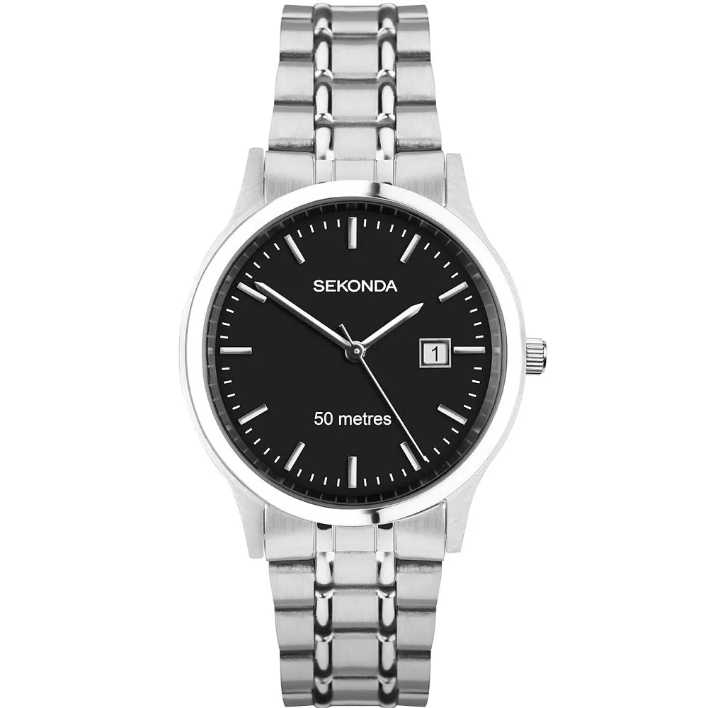 Sekonda Mens Stainless Steel Watch 3730