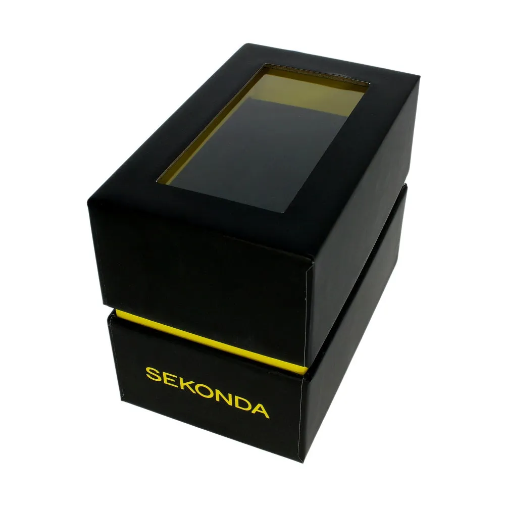 Sekonda Midnight Sports Day Date Mens Watch Blue Dial 30204