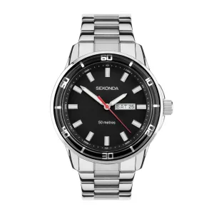 Sekonda Midnight Sports Day Date Mens Watch Blue Dial 30204