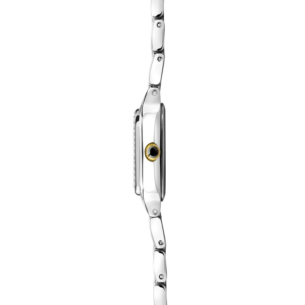 Sekonda Monica Crystal Bezel Ladies Watch Two Tone Bracelet 40640