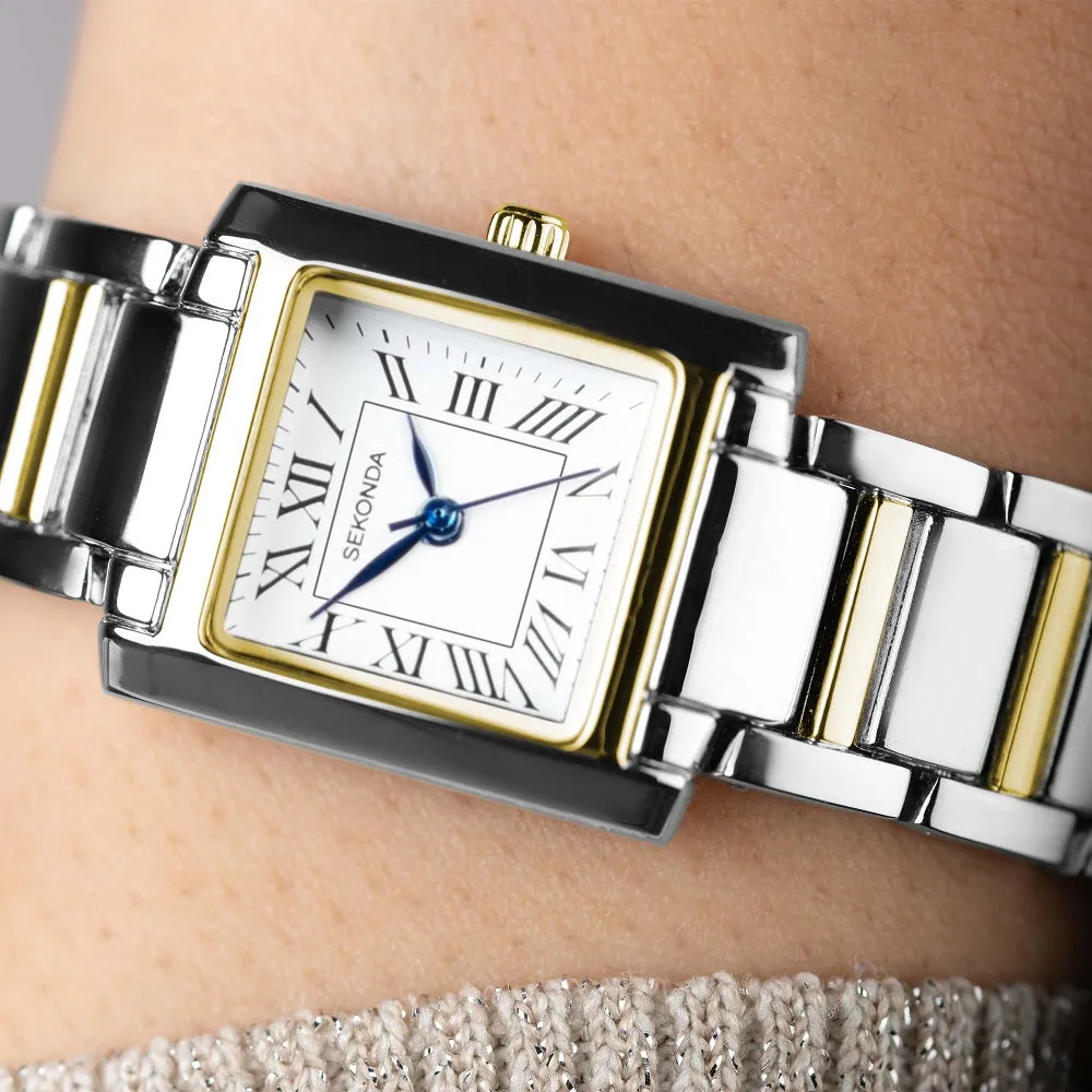 Sekonda Montreal Classic Ladies Watch Two Tone Bracelet 40703