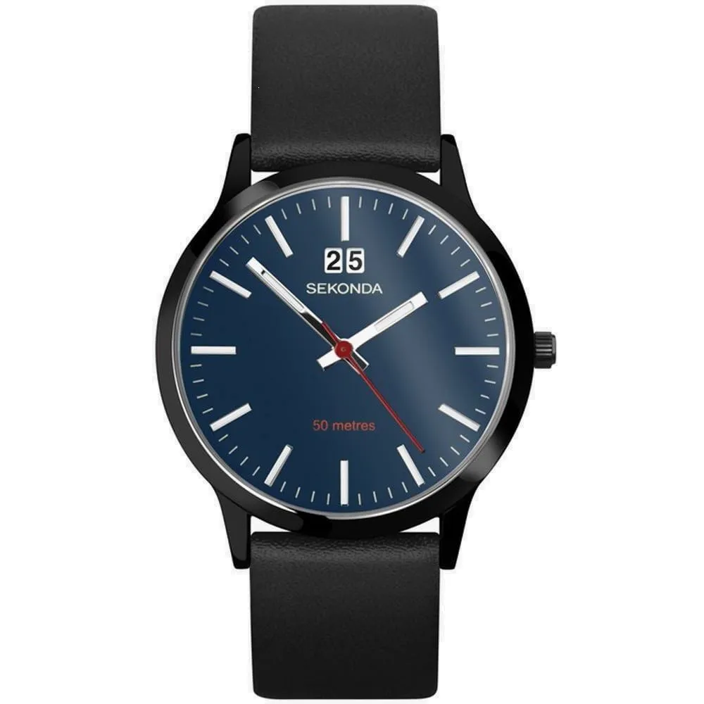 Sekonda Nordic Leather Strap Men's Watch 30047